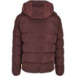 Куртка Urban Classics Hooded Puffer-Big, красный - фото 2