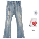 Джинсы унисекс Xinyinsu, желтый - фото 8