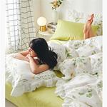 makej Хлопковое кружевное покрывало для кровати - фото 2