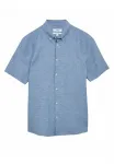 Рубашка из льна Marks & Spencer, Chambray - фото 3