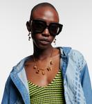 Анаграмма квадратные солнцезащитные очки Loewe - фото 3