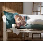 Наволочка 5881 Apelt, Braun, petrol - фото 2