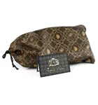 Кожаный ремень Anthoni Crown с узорчатой ​​застежкой, черный - фото 3