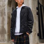 Куртка унисекс черная Converse, черный - фото 4