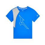 Детская футболка Mizuno, синяя - фото 4