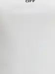 Топ с вышитым логотипом Off-White, белый - фото 4
