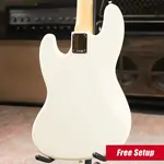 Fender Standard Jazz Bass - Олимпийский белый - фото 2