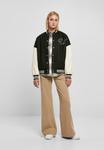 Бомбер Urban Classics BIG U COLLEGE, цвет Black Palewhite - фото 2