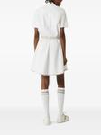 Платье с воротником поло Brunello Cucinelli, белый - фото 4