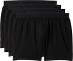 Боксеры PACT Knit Boxer 4-Pack, черный - фото