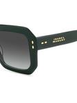 Isabel Marant Eyewear солнцезащитные очки 0190GS, зеленый - фото 4