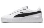 Кроссовки PUMA Smash Platform L 'White Black' Women's - фото