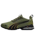 Кроссовки voltaic evo 'olive green black' Puma, зеленый - фото
