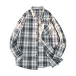 TEN MIRO Рубашка унисекс, Светло-синий - фото 6