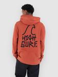 Худи Hurley Sider Hoodie, brickyard - фото 2