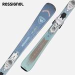 Rossignol Женские двухбортные лыжи, модель ARCADE, подходят для любой местности, профессиональное сцепление и амортизация, размер 140, светло-голубые, рост 148 см - фото 7