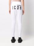 Dsquared2 спортивные брюки с принтом Icon, белый - фото 4
