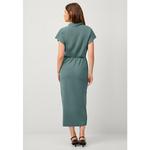 Платье миди с боковым драпом Plus size Ellos - фото 3