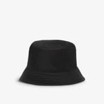 Панама из переработанного нейлона с бляшкой-логотипом Prada, черный - фото 3