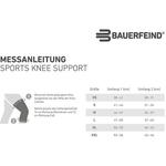 Коленный бандаж Bauerfeind Sports, цвет Allblack - фото 4