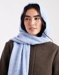Мягкий шарф Native Youth синего цвета - фото 2