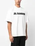 Футболка с логотипом JIL SANDER, белый - фото 3