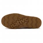 Ботинки унисекс Native Shoes на толстой подошве с принтом, белый - фото 6