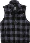 Жилет Brandit Teddyfleece Vest, черный/серый - фото