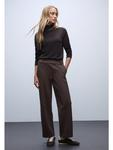 Street One Шоколадные брюки - фото