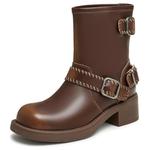 Женские Ботильоны TATA, Черные (Без Подкладки) - фото 8