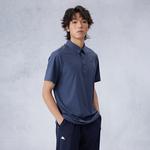 Kappa Поло мужское синий фиолетовый серый - фото 5