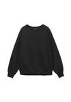 Толстовка PULL&BEAR OVERSIZED SEAM-DETAIL, Black - фото 5