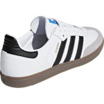 Кроссовки SAMBA OG из натуральной кожи adidas, цвет Weiß/Schwarz - фото 5