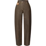 Женские джинсы LOUIS VUITTON, коричневый - фото