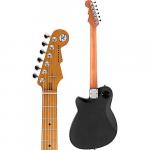 Электрогитара Reverend Charger HB Roasted Maple Fretboard, Gunmetal Gray - фото 4