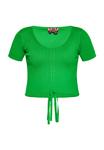 Топ myMo ROCKS, зеленый - фото
