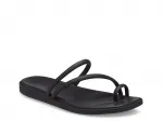 Сандалии Miami Toe Loop Sandal Crocs, черный - фото