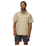 Рубашка с коротким рукавом Marmot AirExchange, бежевый - фото