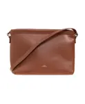 Наплечная сумка нинон A.P.C., коричневый - фото