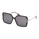 TOM FORD Солнечные очки Joanna, Gold - фото