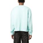 Свитер Palm Angels Split Shark Crew Sweater 'Blue White' - фото 3