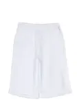Шорты из джерси с логотипом Balmain Kids, белый - фото 2
