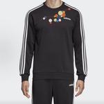 Adidas Свитшот мужской черный - фото 7