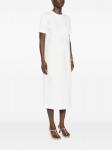Brunello Cucinelli платье миди с пайетками, белый - фото 3