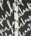 Двусторонний шарф Pinko Up, черный - фото 4