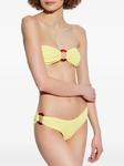 Ребристые плавки бикини Melissa Odabash, желтый - фото 3