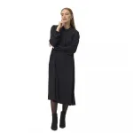 Платье Redgreen Dorit long sleeve midi, черный - фото