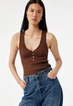 Топ Koton Top, Brown - фото