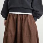 Юбка-миди «Парашют» Ymc, коричневый - фото 5
