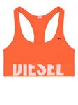 Diesel топ бикини Race-Bralette-Xl-D-Pop, оранжевый - фото